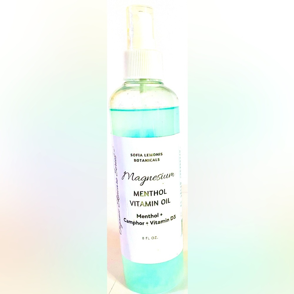 Menthol Magnesium Oil with Vitamins Brand new